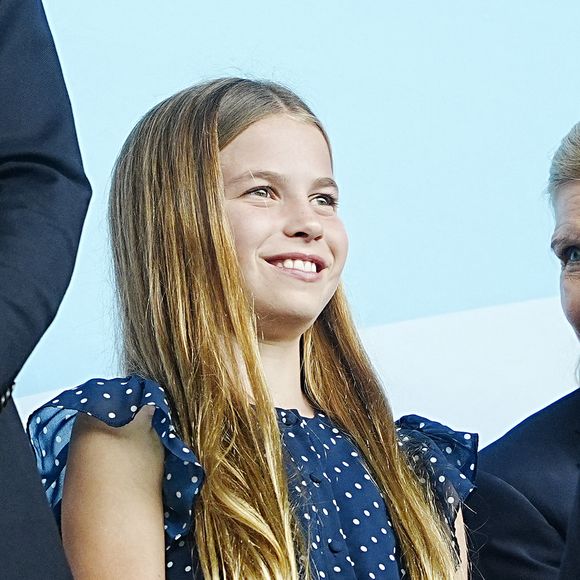 Dimanche 27 juillet, la princesse Charlotte a assisté à la finale de la Coupe d'europe féminine de football

La princesse Charlotte dans les tribunes lors de la finale de l'UEFA Women's Euro 2025 au St. Jakob-Park à Bâle, en Suisse, le 27 juillet 2025. Photo by Peter Byrne/PA Wire/ABACAPRESS.COM