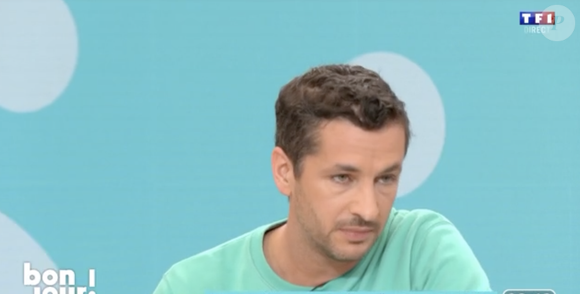 Benjamin Muller dans la matinale de TF1, "Bonjour !" Capture d'écran TF1