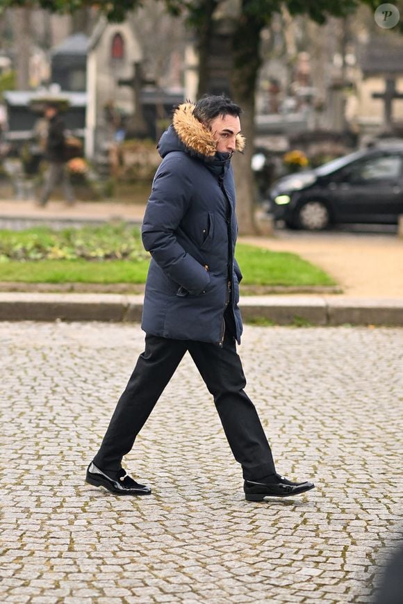 Jordan De Luxe - Obsèques de Jocelyne Wildenstein (femme chat) au crématorium du cimetière du Père-Lachaise à Paris, France, le 23 janvier 2025. © Pierre Perusseau/Bestimage