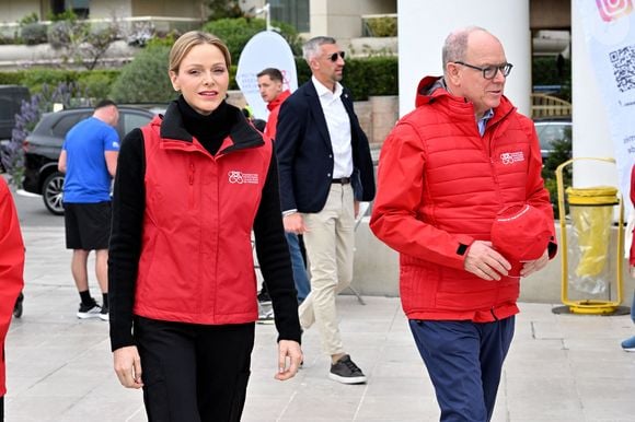 Le prince Albert II de Monaco et la princesse Charlene ont participé au " Road Safety Day ", organisée par la Fondation Princesse Charlene, Monaco, 29 mars 2026.