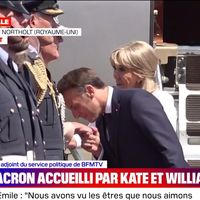 La scène n'est pas passée inaperçue : qu'a pensé Kate Middleton du geste du président français ? Une experte est formelle