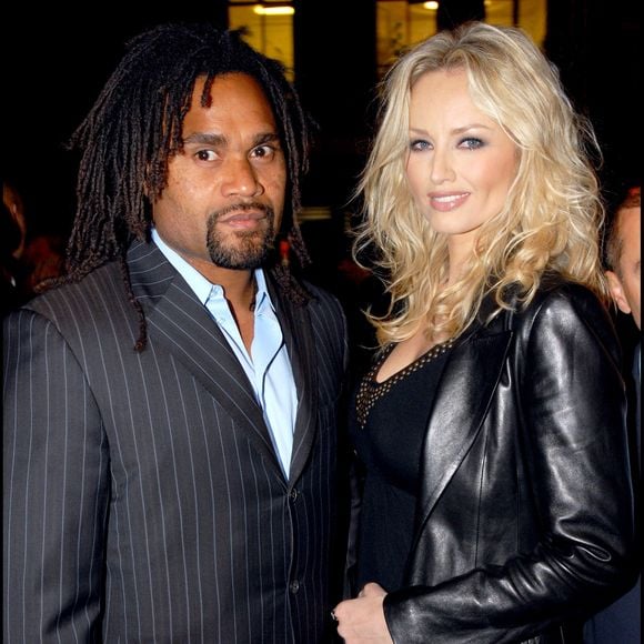 Archives : Christian et Adriana Karembeu à l'inauguration de l'espace Spa Payot rue pierre charron à Paris RACHID BELLAK / BESTIMAGE