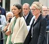 Ce vendredi 12 juin 2026, les proches de Bernadette Chirac, qui nous a quittés le 5 juin dernier, ont pu lui faire un dernier adieu.

La princesse Lalla Meryem et Claude Chirac lors des funérailles de B. Chirac à la basilique Sainte-Clotilde à Paris (7e). L’ancienne première dame de France est décédée à l’âge de 93 ans. 
© Jacovides / Liewig / Bestimage