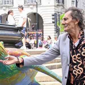 16 juillet 2025: Célébrités durant un photocall pour le lancement de Trust Turtle Trail à Piccadilly Circus à Londres. © Cover Images via ZUMA Press/Bestimage