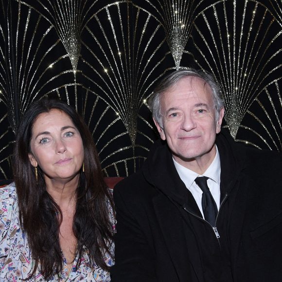 Francis Huster et Cristiana Reali lors du 100ème anniversaire du restaurant "Le Boeuf sur le Toit" à Paris le 15 novembre 2022. 

© Rachid Bellak/Bestimage