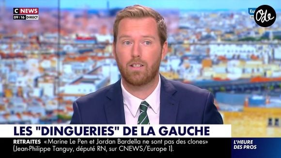 Le journaliste a révélé qu’il allait devenir papa d’une petite fille.

Thomas Bonnet, chroniqueur sur l'antenne de "CNews", a annoncé qu'il allait devenir papa. Capture d'écran CNews