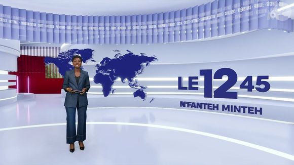 N'Fanteh Minteh dans le 12.45 (M6)