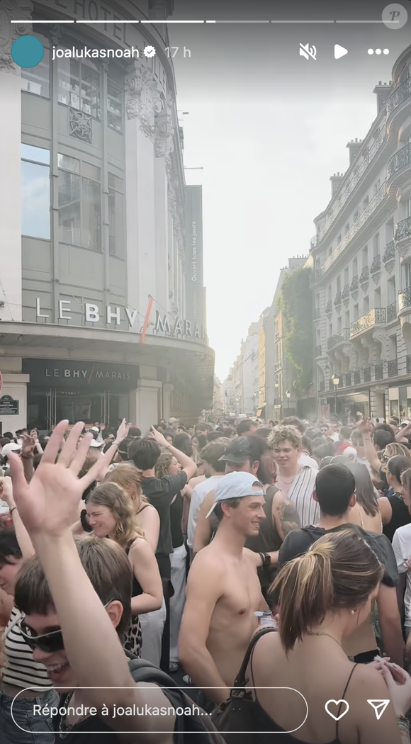 L’occasion pour Joalukas Noah et Isabelle Camus de parcourir la capitale en musique