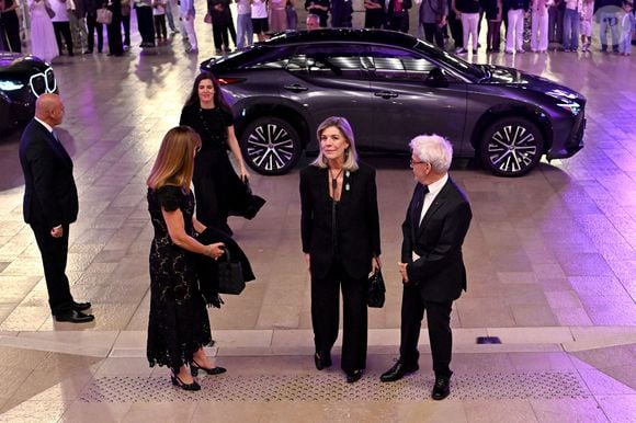 La princesse Caroline de Hanovre et sa fille Charlotte Casiraghi ont assisté à la cérémonie de proclamation de l'édition 2025 des Prix de la Fondation Prince Pierre à l'opéra Garnier à Monaco, le 14 octobre 2025.
© Bruno Bebert / Bestimage