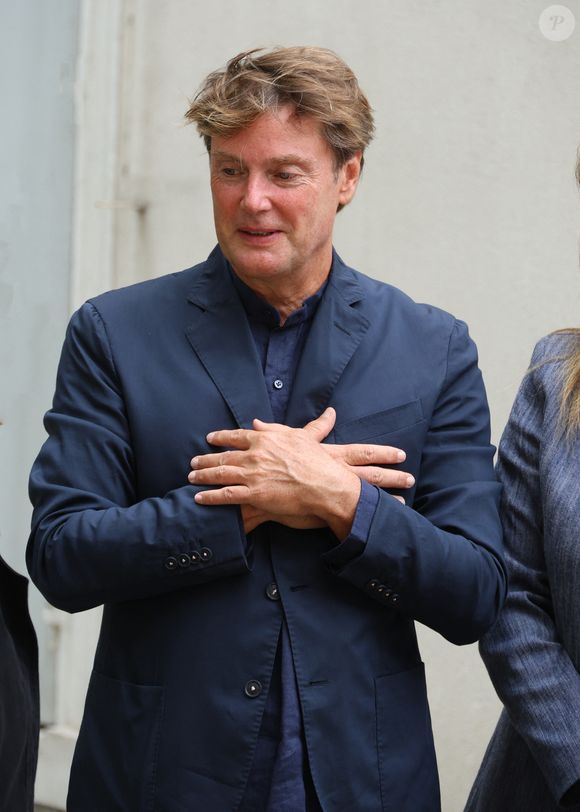 L'actrice a été soutenue par son fils Gianguido Baldi

Exclusif - Gianguido Baldi le fils adoptif de Macha Meril aux obsèques de sa soeur de Mache Meril , la princesse Hélène Gagarine en la cathédrale Saint-Alexandre-Nevsky, à Paris, France, le 20 août 2025. © Denis Guignebourg/Bestimage
