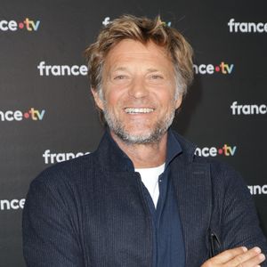 Laurent Delahousse au photocall de la conférence de presse de rentrée de France Télévisions à Paris, France, le 4 septembre 2024. © Coadic Guirec/Bestimage