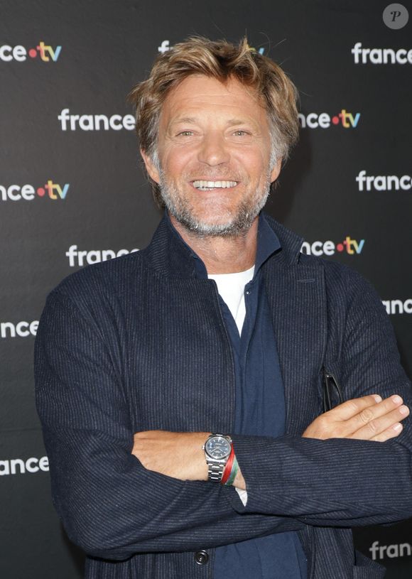 Laurent Delahousse au photocall de la conférence de presse de rentrée de France Télévisions à Paris, France, le 4 septembre 2024. © Coadic Guirec/Bestimage