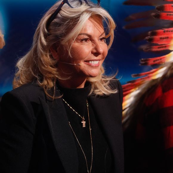 Exclusif - Caroline Margeridon - Enregistrement de l'émission "100% logique" présentée par C. Feraud et qui sera diffusée samedi 1er mars à 21.10 sur France 2 et sur france.tv, au Studio du Lendit à Saint-Denis, France, le 12 décembre 2024. © Christophe Clovis / Bestimage