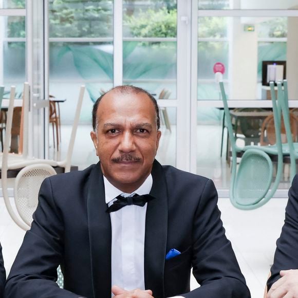 Exclusif - Les Inconnus (Didier Bourdon, Pascal Legitimus, Bernard Campan) - Jour 10 - Tournage du fil conducteur de l'émission "Tous Inconnus" dans la Tour TF1 à Paris. Ils tentent d'être connus mais ce sont Les Inconnus. Le 17 octobre 2022
© Jack Tribeca / Bestimage