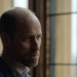 Le prince William se confie à Eugene Levy dans la série "The Reluctant Traveler".  © JLPPA / Bestimage