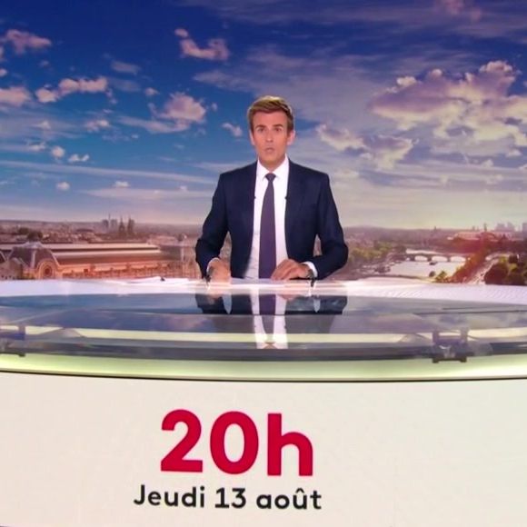 Capture d'écran du journal de 20 Heures sur France 2