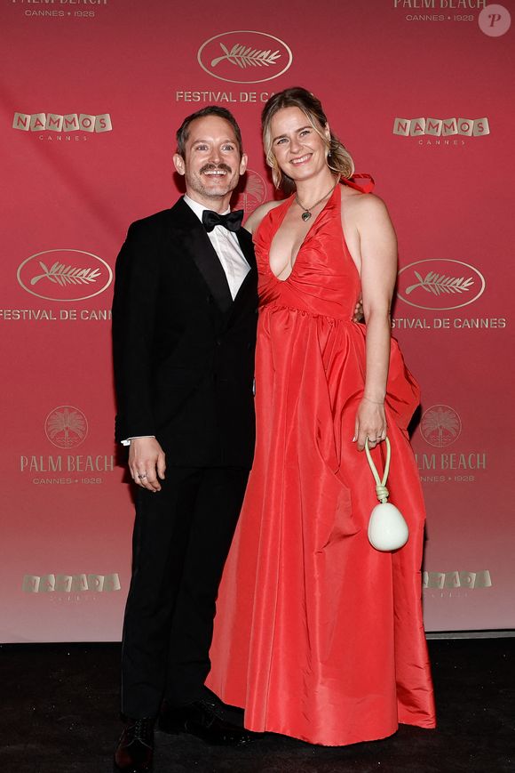 Elijah Wood et sa femme Mette-Marie Kongsved - Photocall du 79ème Festival International du Film de Cannes, le 12 mai 2026. © Borde-Jacovides-Moreau /Bestimage