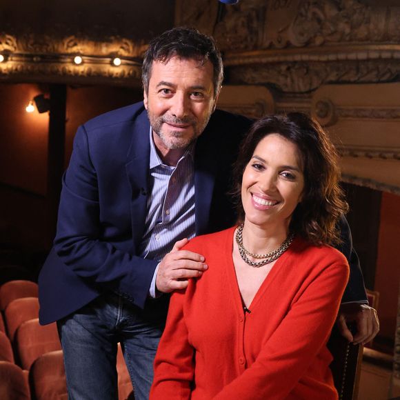 Aujourd'hui, elle porte haut le combat contre cette maladie, en hommage à son défunt papa.

Exclusif - Laurie Cholewa lors de l'enregistrement de l'émission "Olympiascope" au théâtre Antoine, présentée par B.Montiel et diffusée le 6 avril 2025, à Paris, le 18 février 2025. 
© Denis Guigenbourg / Bestimage