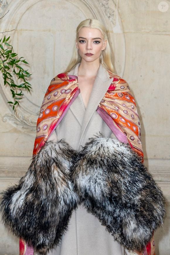 Anya Taylor-Joy - Photocall du défilé Dior "Collection Haute Couture Printemps/Eté 2026" lors de la Fashion Week de Paris (PFW), au musée Rodin, à Paris, France, le 26 janvier 2026. © Olivier Borde/Bestimage