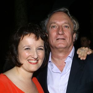 Anne Roumanoff, Philippe Vaillant et leur fille Alice inaugurent la statue de cire au Musée Grévin à Paris.

Photo : JLPPA / Bestimage