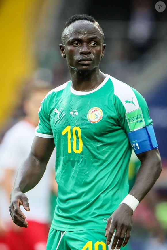 Sadio Mané - Match de coupe du monde du Sénégal contre la Pologne au Stade Spartak à Moscou, Russie, le 19 juin 2018. Le Sénégal a gagné 2-1.
CYRIL MOREAU / BESTIMAGE