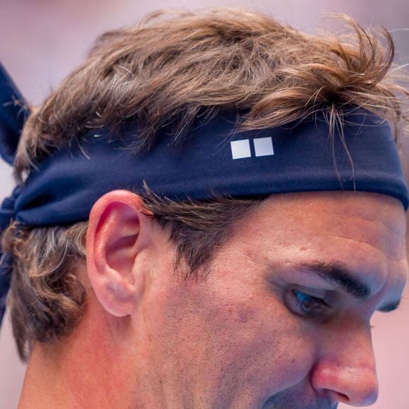 Roger Federer pendant le jour 1 de l'Australian Open 2026 au Parc de Melbourne le 18 janvier 2026. © PsnewZ/Bestimage