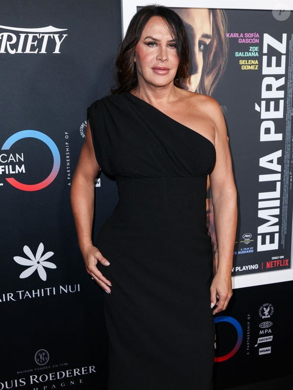 Karla Sofia Gascon - Première du film "Emilia Perez" lors de la soirée d'ouverture du Festival du Film "The American French Film Festival" à Los Angeles. Le 29 octobre 2024