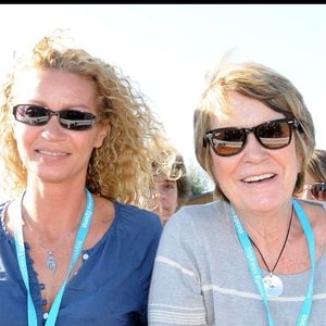 Alice Dona et sa fille Raphaëlle Ricci lors de la 15e édition des Trophées d'Épona, à Cabourg. © COADIC GUIREC / BESTIMAGE