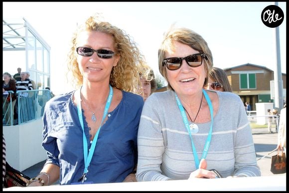 Alice Dona et sa fille Raphaëlle Ricci lors de la 15e édition des Trophées d'Épona, à Cabourg. © COADIC GUIREC / BESTIMAGE