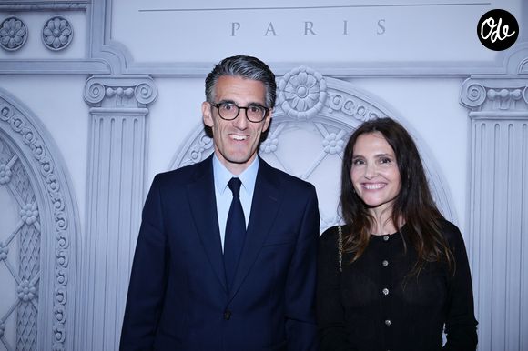Jérémy Redler, Virginie Ledoyen - Réouverture du rooftop « L'heure dorée » de l'hôtel Peninsula à Paris le 10 juin 2026. © Rachid Bellak/Bestimage