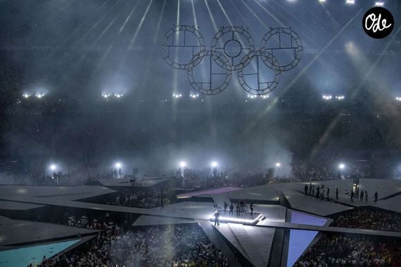 illustration lors de la cérémonie de clôture des Jeux Olympiques de Paris 2024 au stade de France à Saint-Denis, le 11 août 2024. 
© Baptiste Autissier / Panoramic / Bestimage