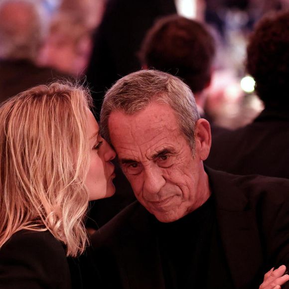 Audrey Crespo-Mara et Thierry Ardisson - Soirée de gala "Heroes for Imagine" qui a permis de récolter dix millions d'euros au profit de la recherche contre les maladies génétiques à Paris le 23 septembre 2024.


© Dominique Jacovides / Bestimage