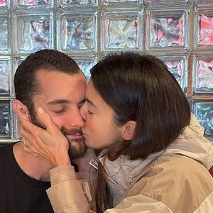 Louis Sarkozy avec sa femme Natali. Instagram @husicsarkozynatali