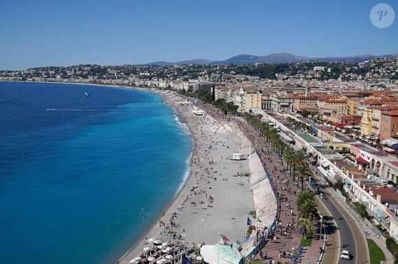 Qui n'est autre que Nice 

Une vue générale du front de mer et de la plage de Nice avant le match de la poule B de la Coupe du monde de rugby 2023 au Stade de Nice, France. Date de la photo : dimanche 24 septembre 2023.
PA Photos/ABACA