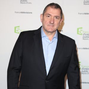 Yves Calvi - Soirée du 20ème anniversaire de France 5 à la Cité de la mode et du design à Paris, le 27 novembre 2014. Denis Guignebourg / Bestimage