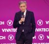 Son Bombardier Global Express était estimé à environ 48 millions d'euros.

Bernard Arnault - M.Lévy (Publicis) et B.Arnault (LVMH) échangent lors de l'ouverture du 10ème Salon VivaTech, dédié aux start up, à Paris Expo Porte Versailles, le 17 juin 2026. 
© Marc Ausset Lacroix / Bestimage