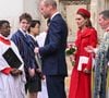 Si Kate Middleton et le prince William s'efforcent d'offrir à leur progéniture une vie aussi normale que possible, cette dernière doivent néanmoins se plier à certaines règles du protocole royal...
Le prince William, prince de Galles, et Catherine (Kate) Middleton, princesse de Galles - La famille royale britannique célèbre le 76ème Commonwealth Day à l'abbaye de Westminster à Londres, le 10 mars 2025. (Backgrid UK/ Bestimage).