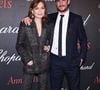 Ensemble ils ont 3 enfants.
Isabelle Huppert et son fils Lorenzo Chammah - Photocall du dîner Caroline et Karl-Friedrich Scheufele avec le club Annabel's lors du 69ème Festival International du Film de Cannes.  ©Bestimage
