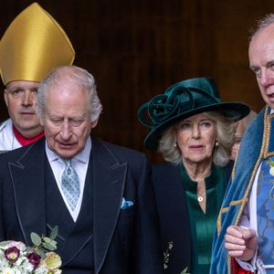 Le roi Charles III et la reine Camilla assistent à la messe royale du dimanche à la cathédrale de Durham, le 17 avril 2025 à Durham, en Angleterre. ©Mirrorpix / Bestimage
