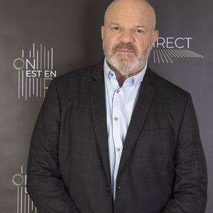 Exclusif - Philippe Etchebest -  Chef étoilé et meilleur ouvrier de France - Backstage de l'émission OEED (On Est En Direct)  , présentée par Laurent Ruquier et diffusée en direct  le 17/04/21 sur France2  
- Paris le 17/04/2021 ©Jack Tribeca / Bestimage
