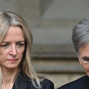 Delphine Arnault, Bernard Arnault en la basilique Sainte-Clotilde à Paris (7ème) le 12 juin 2026. L’ancienne première dame de France est décédée le 5 juin 2026 à l’âge de 93 ans. 
© Jacovides / Liewig / Bestimage
