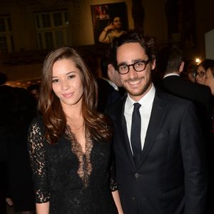 Thomas Hollande et sa compagne Emilie Broussouloux à la 7ème cérémonie des "Hommes de l'Année GQ" au musée d'Orsay à Paris, le 23 novembre 2016.
© Rachid Bellak/Bestimage