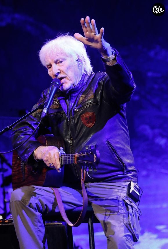 Exclusif - Concert de Hugues Aufray, 96 ans, au Vendespace à Mouilleron Le Captif, près de La-Roche-sur-Yon, le 24 avril 2026. © Noël Carrier / Bestimage