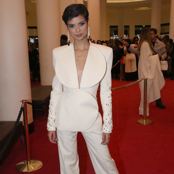 Ève Gilles (Miss France 2024) - Célébrités au Défilé de Mode Stéphane Rolland, Collection Haute Couture Printemps / Été 2025, dans le cadre de la Fashion Week de Paris, France, le 27 Janvier 2025. 

© Bertrand Rindoff / Bestimage