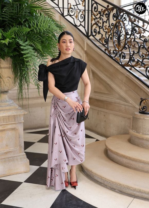 La princesse Sirivannavari Nariratana au photocall du défilé de mode DIOR Collection Haute Couture Automne/Hiver 2026-2027 lors de la Fashion Week de Paris (PFW) au musée Rodin, à Paris, France, le 6 juillet 2026. © Denis Guignebourg/Bestimage