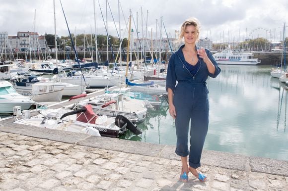 Marie Denarnaud - Photocall du film "Mystère à la Tour Eiffel" lors du 17ème Festival de Fiction TV de La Rochelle. Le 11 septembre 2015
Christophe Clovis / Bestimage