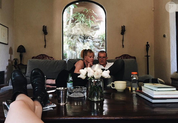 Melanie Griffith et Antonio Banderas - Capture Instagram