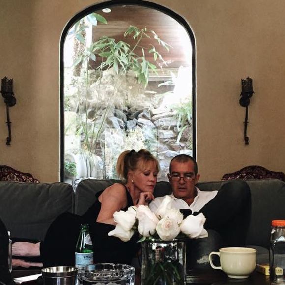 Melanie Griffith et Antonio Banderas - Capture Instagram