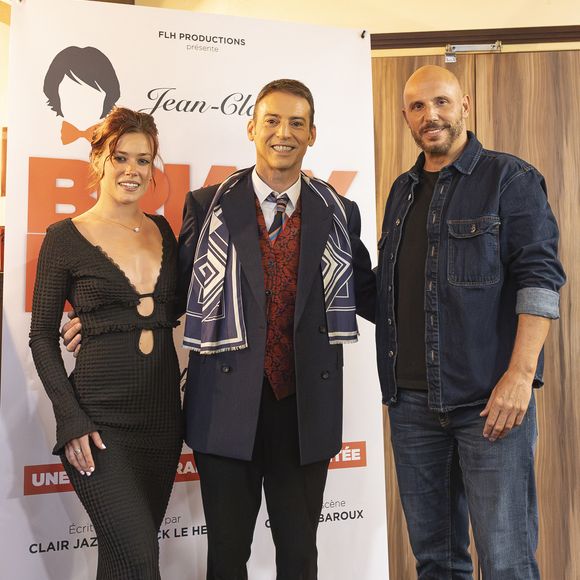 Guest, Franck Le Hen, David Bàn - Première de la pièce "Jean-Claude et Josephine, une histoire vraie jamais racontée" au théâtre de Passy à Paris le 16 septembre 2025.

© Benjamin Babiz / Bestimage