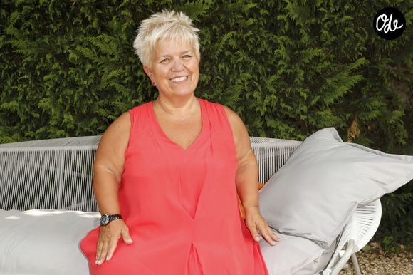 Mimie Mathy lors du festival du film d'Angoulême, le 26 août 2016. © Christophe Aubert via Bestimage